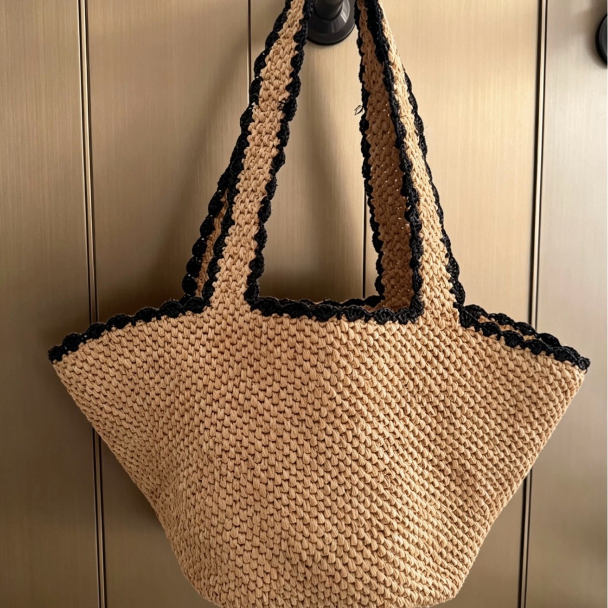 NEUE Raffia-Schleifen-Häkeltas – Crochet Bag Raffia Bewertung und Preis