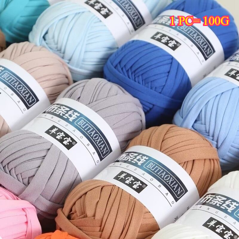100 g T-Shirt-Strickgarn für H – Crochet Bag Raffia Bewertung und Preis